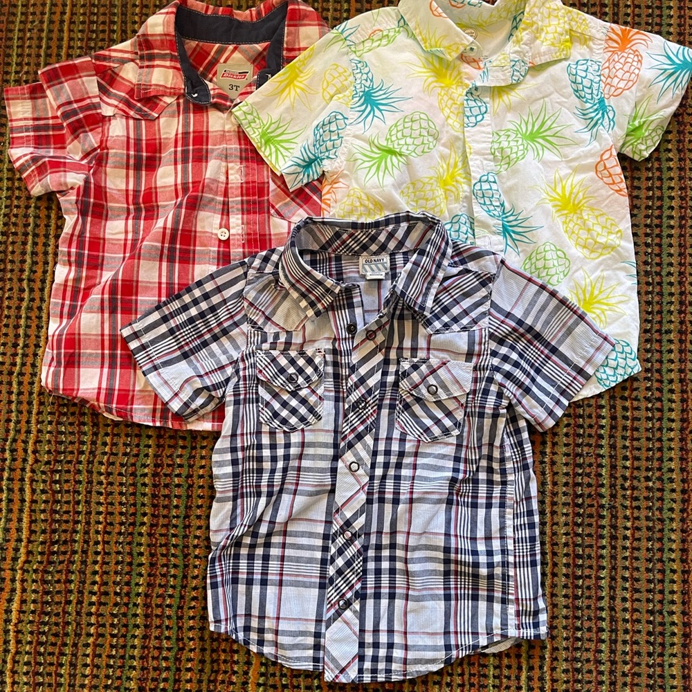 3t Button Ups